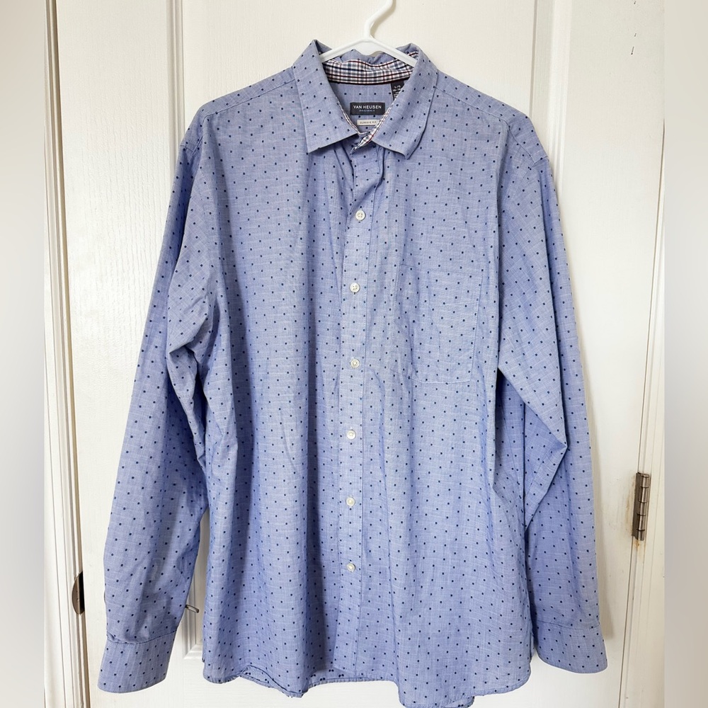 Van Heusen Men’s Button up Classic Fit Shirt